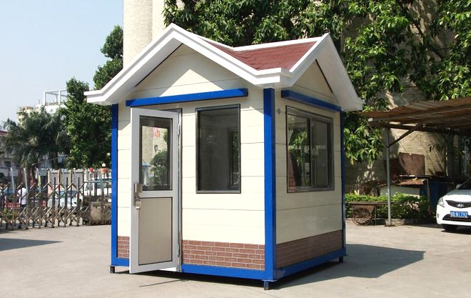 金屬雕花崗亭
